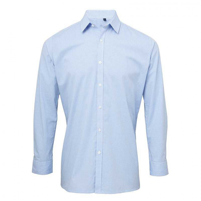 Light Blue/White Gingham Shirt
