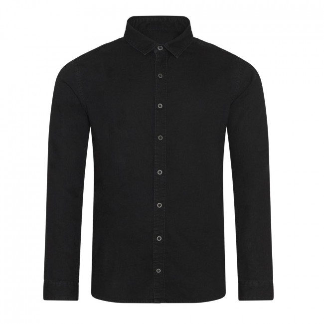 Black Denim Shirt | Shirts and Blouses From Oliver Harvey