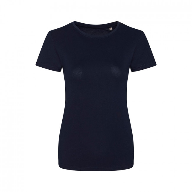 Navy Womens Organic Short Sleeve Cascade T-Shirt