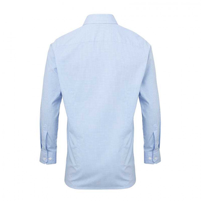 Light Blue/White Gingham Shirt