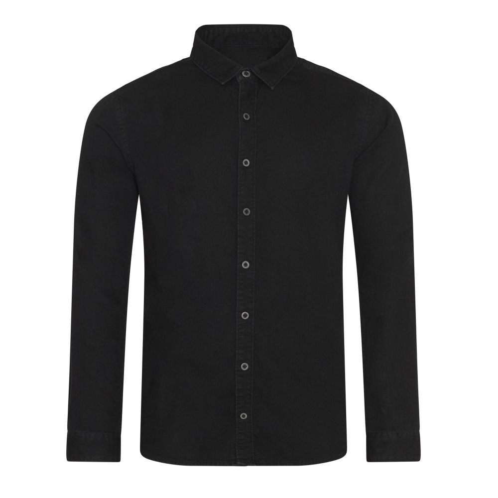 Black Denim Shirt | Shirts and Blouses From Oliver Harvey