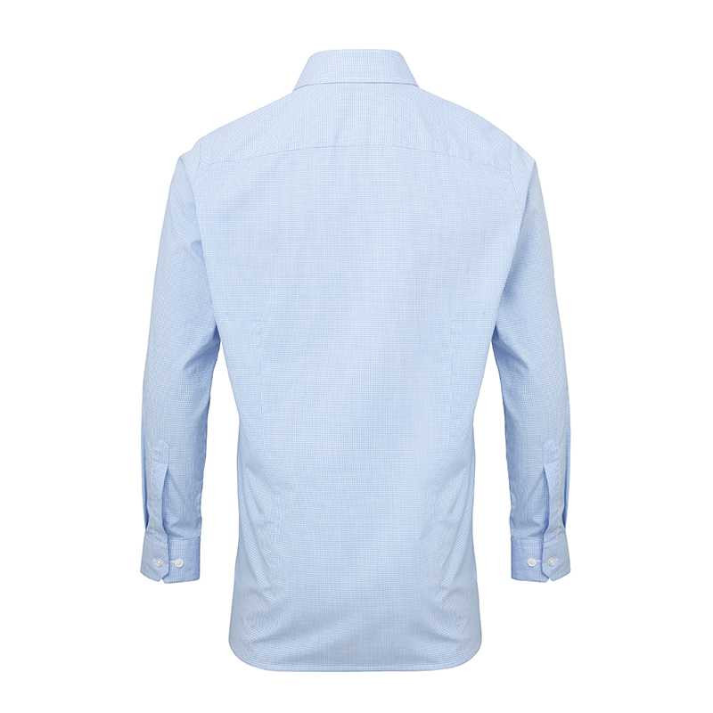 Light Blue/White Gingham Shirt | Shirts and Blouses From Oliver Harvey