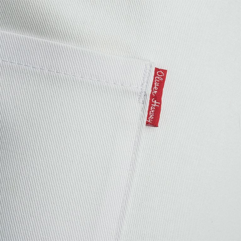 White Waist Apron | Chef Aprons From Oliver Harvey