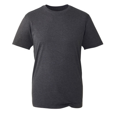Dark Grey Marl Organic Short Sleeve T-Shirt