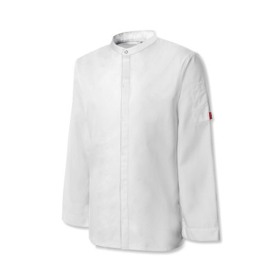 dailymall Men/’s Women Chef Jacket Coat Short Sleeve Badge Snap Button Uniform Chefwear