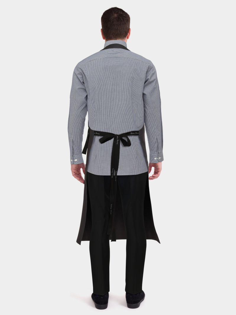 The Grey Front of House Apron | Oliver Harvey
